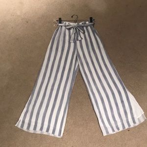 Flowy Striped Pants